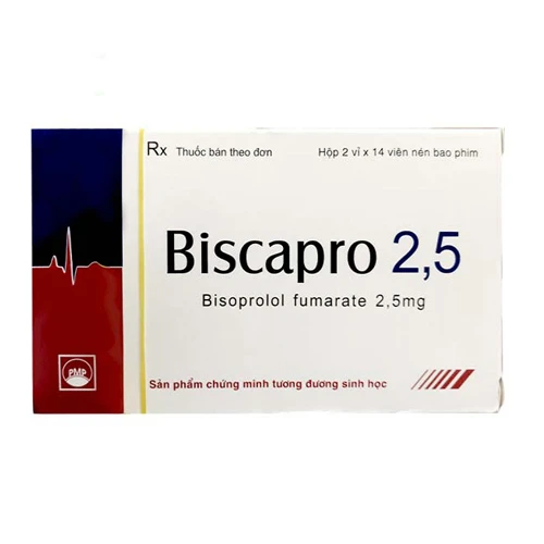 Biscapro 2,5 - Thuốc điều trị bệnh tim mạch hiệu quả