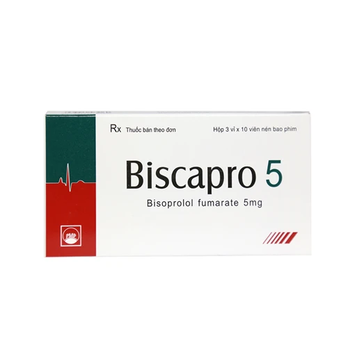 Biscapro 5 - Thuốc điều trị bệnh huyết áp, tim mạch hiệu quả