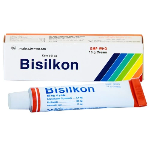 Bisilkon 10g - Kem điều trị nấm da hiệu quả 