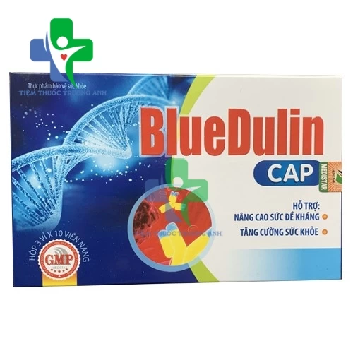 BlueDulin cap - Hỗ trợ tăng cường sức đề kháng hiệu quả của Medistar