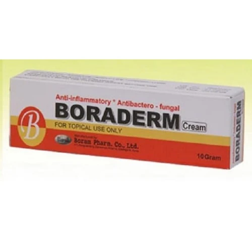 Boraderm - Tuýn thuốc bôi điều trị nấm, viêm da, eczema hiệu quả