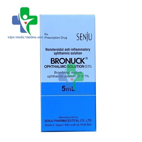 Thuốc nhỏ mắt Bronuck 0.1% chai 5ml