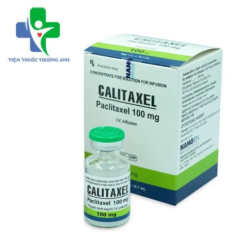 Calitaxel 100mg/16,7ml Nanogen - Điều trị ung thư phổi không tế bào nhỏ