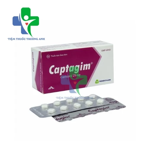 Captagim Agimexpharm - Điều trị trong tăng huyết áp