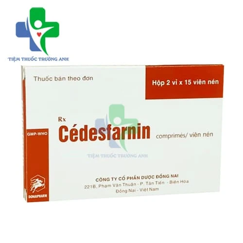 Cédesfarnin - Thuốc điều trị dị ứng hiệu quả