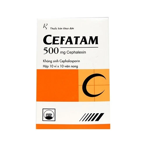 Cefatam 500 - Thuốc điều trị nhiễm khuẩn hiệu quả Pymeharco