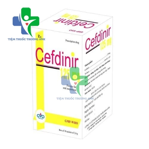 Cefdinir 125mg MD Pharco