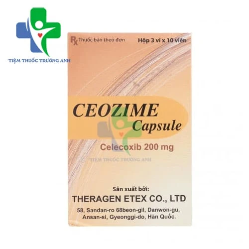 Ceozime Capsule 200mg - Thuốc điều trị thoái hóa khớp