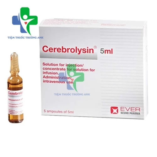 Cerebrolysin 5ml - Thuốc điều trị sa sút trí tuệ, suy giảm trí nhớ hiệu quả