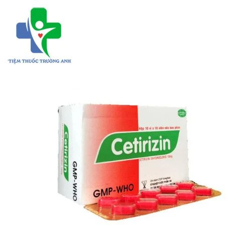 Cetirizin 10mg Armephaco - Điều trị dị ứng hiệu quả