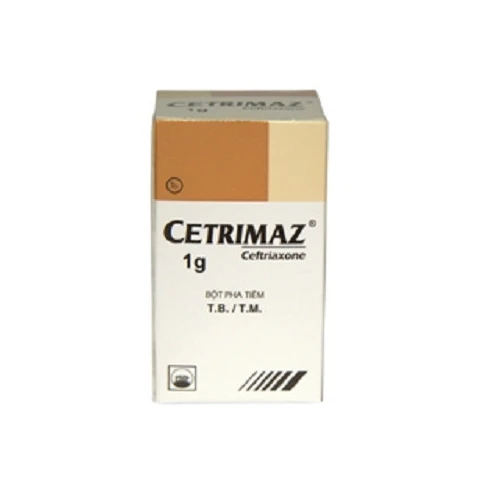 Cetrimaz 1g - Thuốc điều trị nhiễm khuẩn nặng hiệu quả