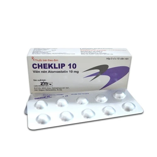Cheklip 10 - Thuốc điều trị tăng cholesterol trong máu của Ấn Độ