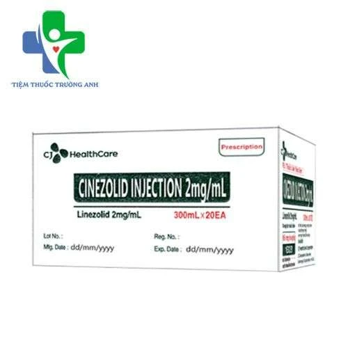 Cinezolid Injection 2mg/ml CJ Healthcare - Điều trị các bệnh nhiễm khuẩn hiệu quả