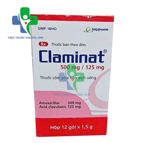 Claminat 500mg/125mg Imexpharm