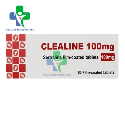 Clealine 100mg Atlantic Pharma - Thuốc điều trị triệu chứng trầm cảm