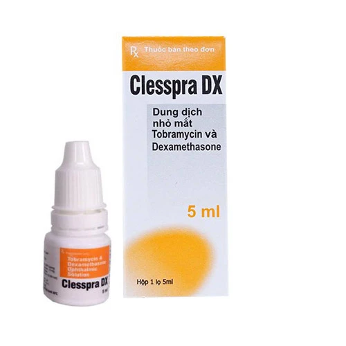 Clesspra DX - Thuốc nhỏ mắt điều trị điều trị nhiễm khuẩn mắt hiệu quả