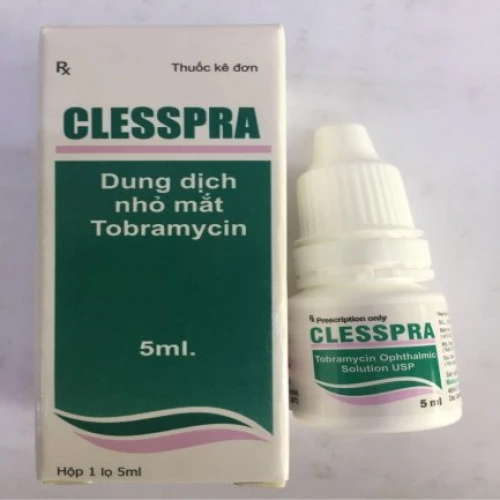 Clesspra - Thuốc nhỏ mắt điều trị nhiễm khuẩn mắt hiệu quả