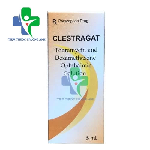 Clestragat 5ml - Thuốc nhỏ mắt điều trị các trường hợp viêm mắt (10 hộp)