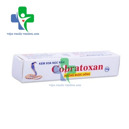 Cobratoxan cream 20g Cửu Long - Thuốc chống viêm, giảm đau tại chỗ