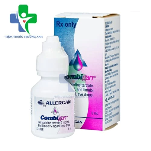 Combigan Allergan - Thuốc điều trị glaucoma góc mở