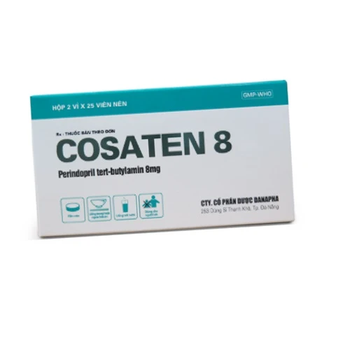 COSATEN 8 - Thuốc điều trị tăng huyết áp và suy tim hiệu quả
