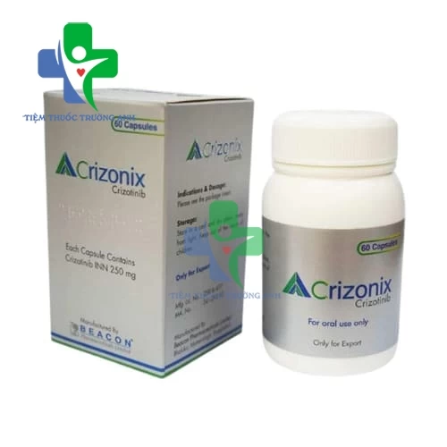 Crizonix (Crizotinib) 250mg - Thuốc điều trị ung thư phổi