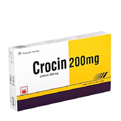 Crocin 200mg - Thuốc điều trị nhiễm khuẩn hiệu quả
