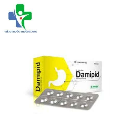 Damipid 100mg Danapha - Điều trị các tổn thương niêm mạc dạ dày