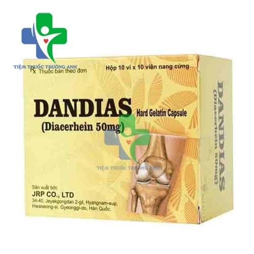 Dandias 50mg - Thuốc điều trị thoái hóa khớp, viêm khớp của Hàn Quốc