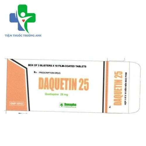 Daquetin 25 Danapha - Điều trị tâm thần phân liệt