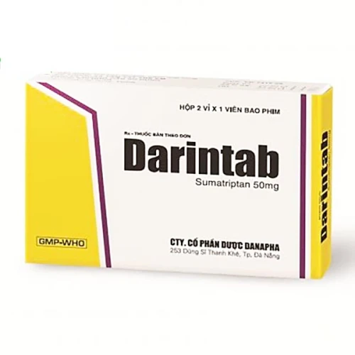 Darintab 50mg - Thuốc điều trị đau nửa đầu hiệu quả