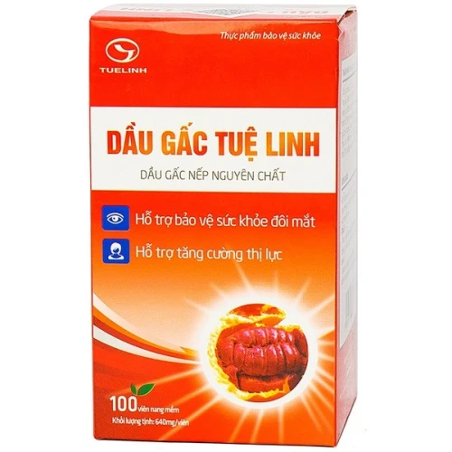 Dầu Gấc Tuệ Linh 100 Viên 