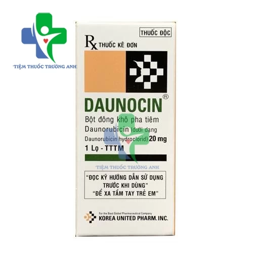 Daunocin 20mg - Thuốc điều trị bệnh bạch cầu hiệu quả của Hàn Quốc