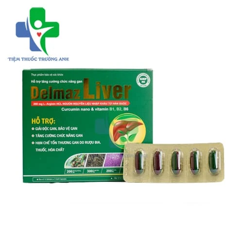 Delmaz Liver Dolexphar - Hỗ trợ tăng cường chức năng gan