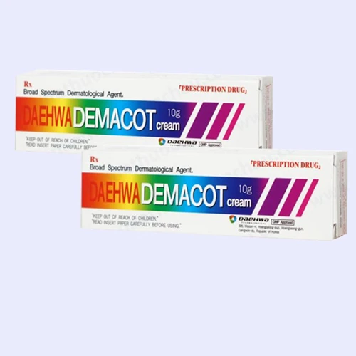 Demacot Cre.10g - Thuốc điều trị bệnh da liễu hiệu quả của Hàn Quốc
