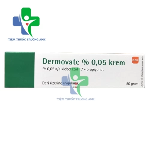 Dermovate Cream 15g - Thuốc điều trị bệnh da liễu hiệu quả của Anh