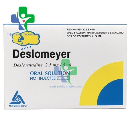 Deslomeyer 2,5mg/5ml - Thuốc điều trị dị ứng của Meyer-BPC