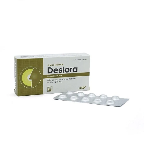 Deslora - Thuốc điều trị viêm mũi dị ứng, mề đay hiệu quả