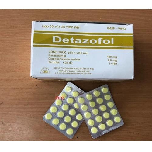 Detazofol - Thuốc điều trị đau dây thần kinh hiệu quả