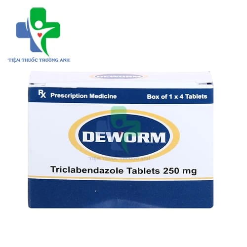 Deworm 250mg Atra Pharma - Thuốc điều trị sán lá gan