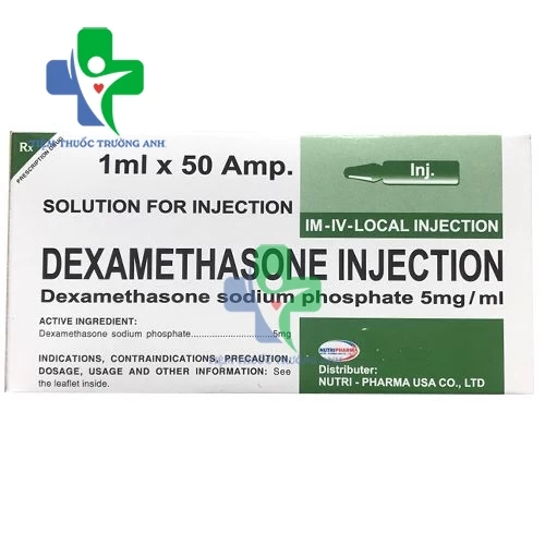 DEXAMETHASONE INJ - Thuốc chống sốc hiệu quả của Vidipha