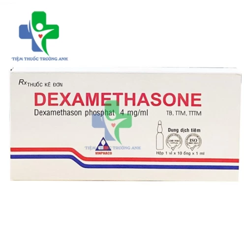 Dexamethasone 4mg/ml Vinphaco - Thuốc chống sốc hiệu quả 