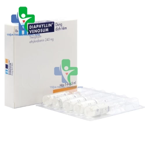 Diaphyllin Venosum - Thuốc điều trị hen tim, hen phế quản hiệu quả