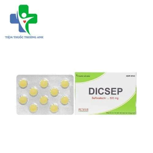 Dicsep 500mg Medisun - Điều trị viêm loét dạ dày hiệu quả