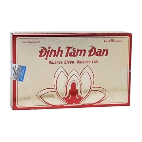 Định Tâm Đan- Hỗ trợ Điều Trị Mất Ngủ 