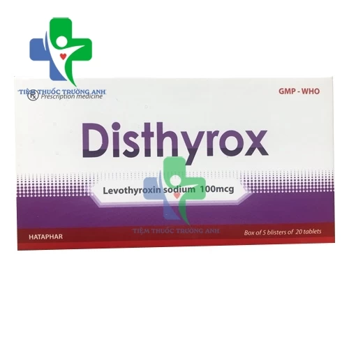 Disthyrox 100mcg Hataphar - Điều trị bệnh suy giáp