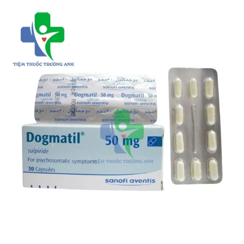 Dogmatil 50mg 30 viên - Thuốc an thần, giảm rối loạn hành vi của Pháp