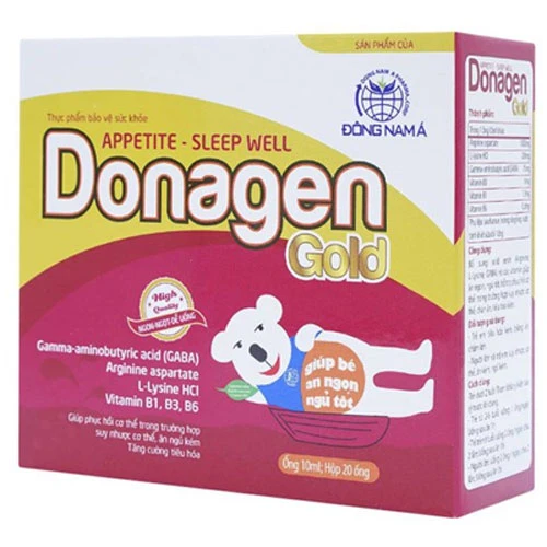 Donagen - Dung dịch uống giúp trẻ ăn ngon, ngủ tốt