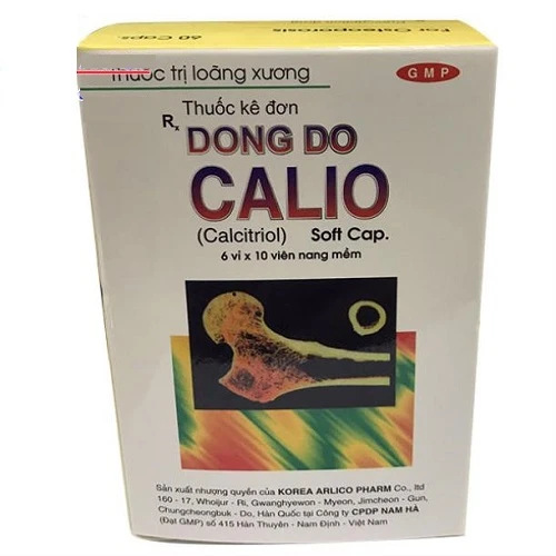 DongDo Calio - Thuốc điều trị loãng xương hiệu quả 