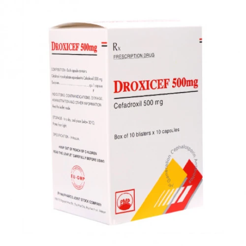 Droxicef 500mg - Thuốc điều trị nhiễm khuẩn của Pymepharco